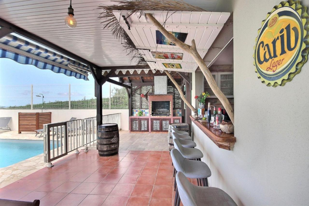 Villa Carib Turquoise : 4 Ch, Grande Piscine, Vue Sur Sainte-Lucie Riviere-Salee Exterior foto